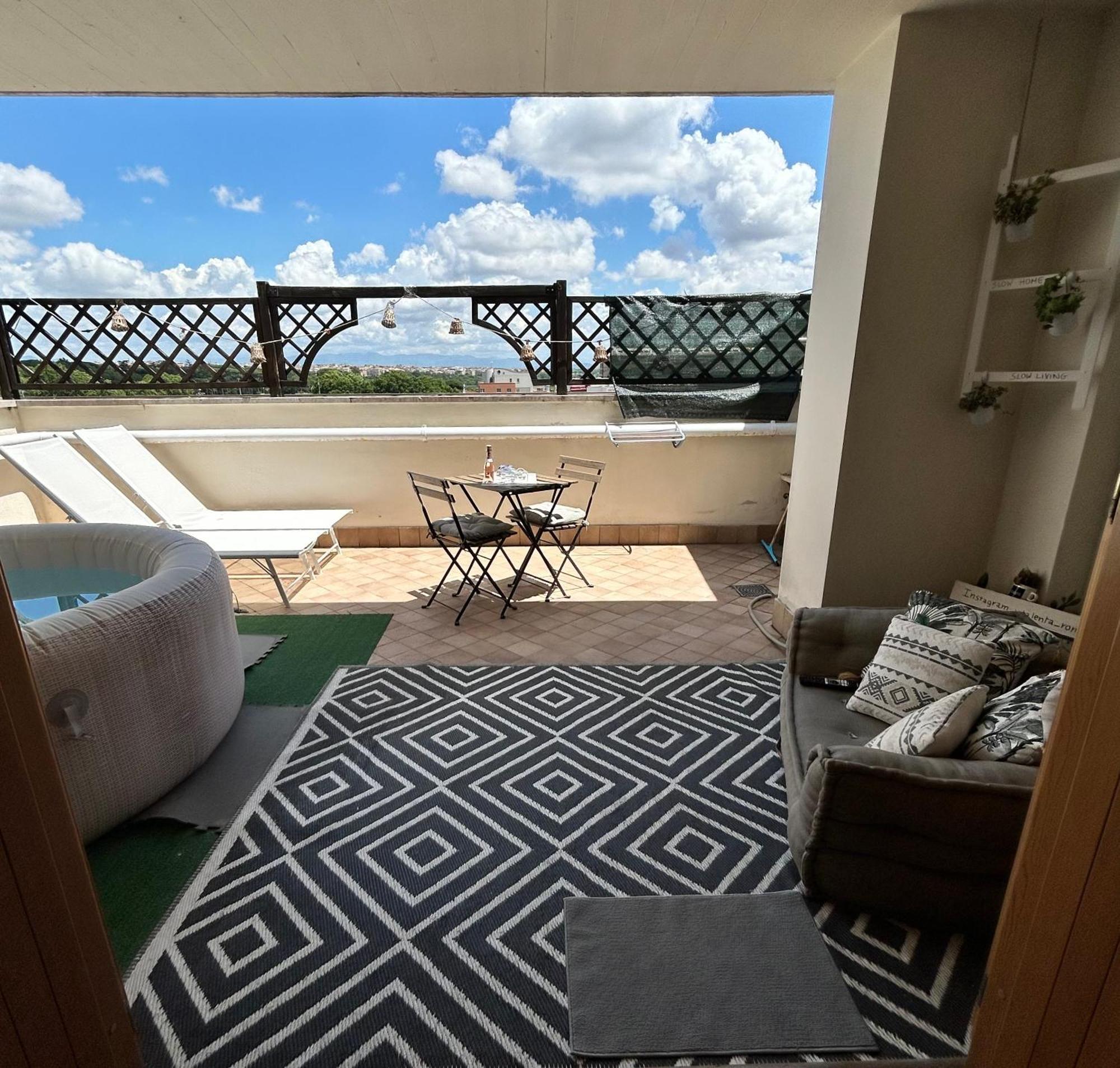 Vita Lenta Terrazza Roma Garbatella Экстерьер фото